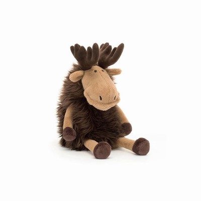 Jellycat Merrick Moose USA | 28097REDJ